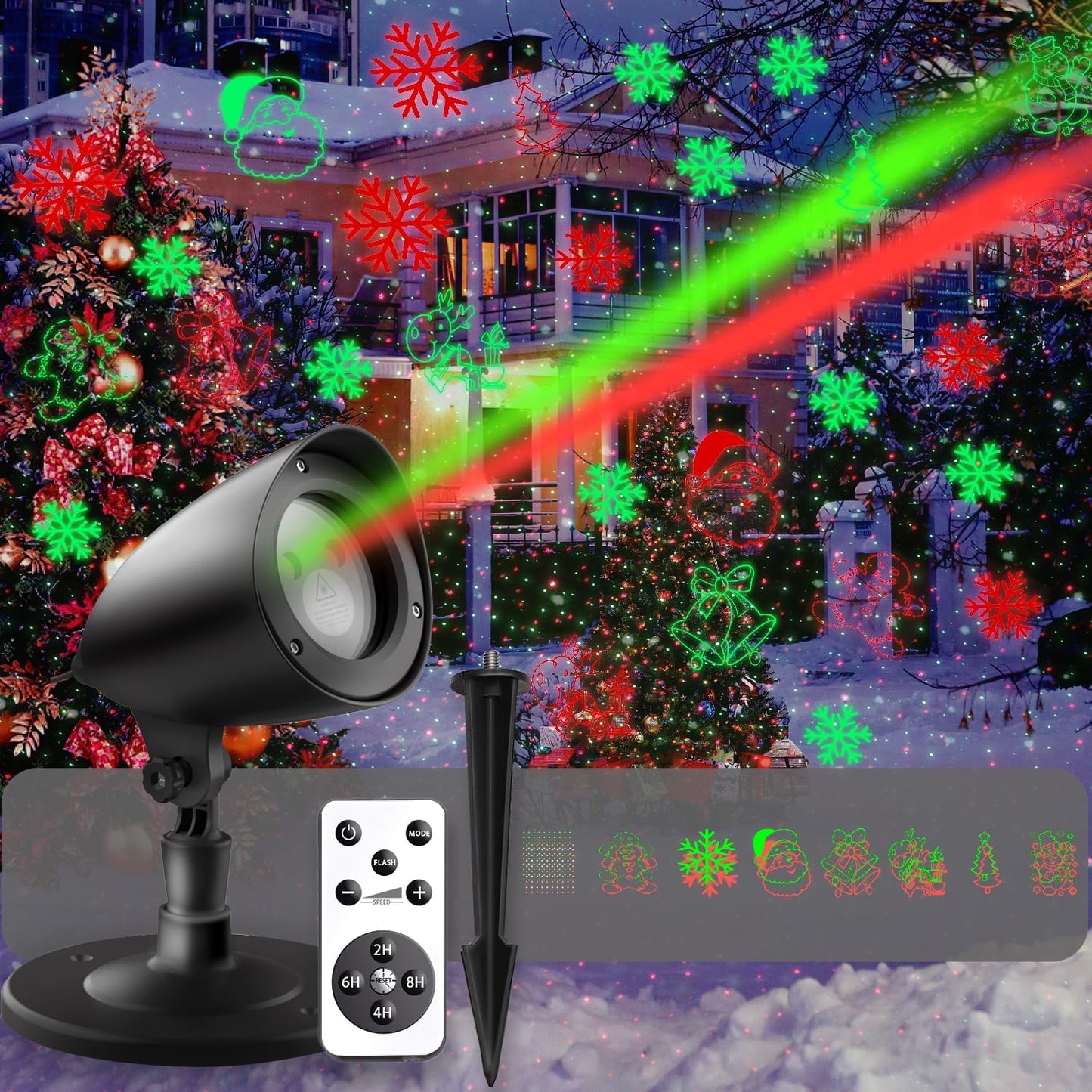 Sparkling Stars Laser Lights