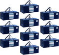 VENO 10 Pack Moving Bags Extra Large Storage Bags - Durable Laundry