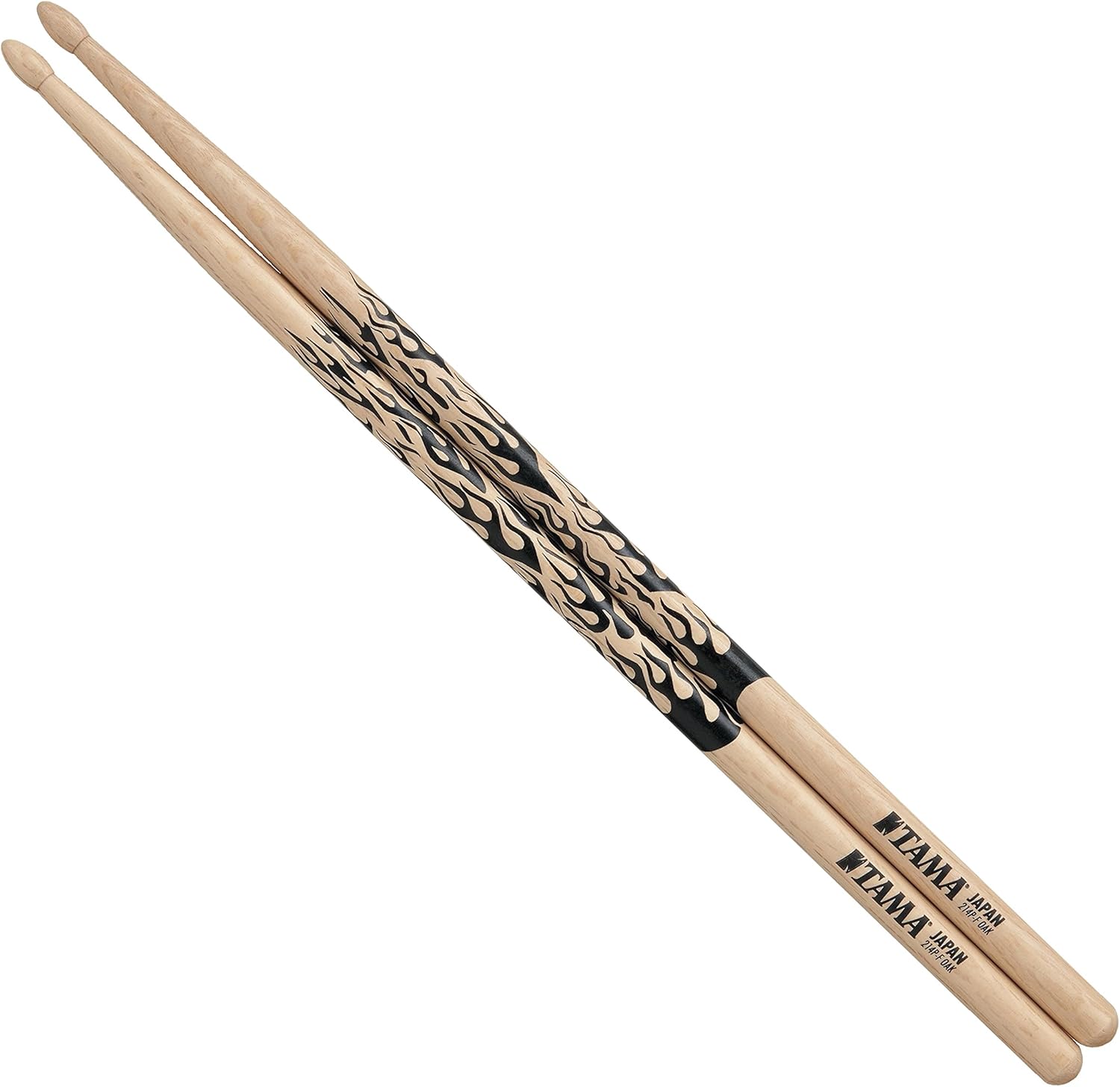 TAMA Rhythmic Fire Japanese Oak 7A Drum Sticks for Musicians