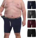 INNERSY Men's Big and Tall Boxer Briefs Cotton Moisture Wicking