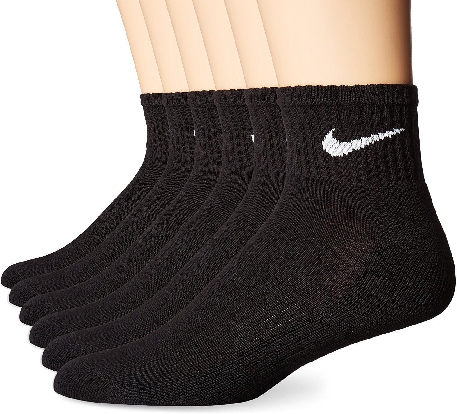 Nike Mens Performance Cushion Quarter Socks for Ultimate Comfort