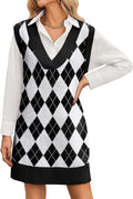 Stylish Zeagoo Women Sweater Vest Dress for Fall Fashion 2025