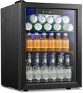 Beverage Refrigerator and Cooler, 68 Can/16 Bottle Mini Fridge