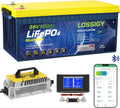 LOSSIGY 36V 100AH Lithium Golf Cart Battery + Charger