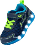 ZKA Toddler Light Up Shoes for Girls Boys - Sparkle Walking Tennis