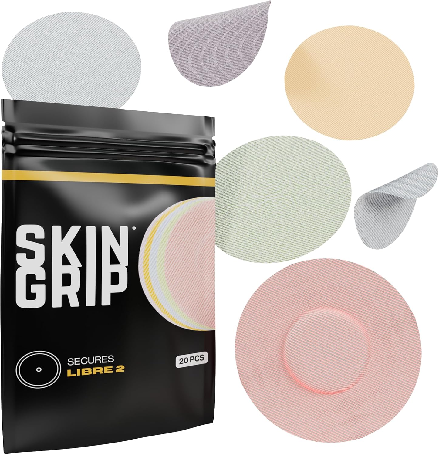 Skin Grip Freestyle Libre 2 Sensor Covers for Active Lifestyles