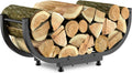 Firewood Rack Outdoor 29 in Log Holder - Compact Indoor Storage