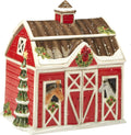 Christmas on the Farm 3D Cookie Jar for Festive Holiday Decor