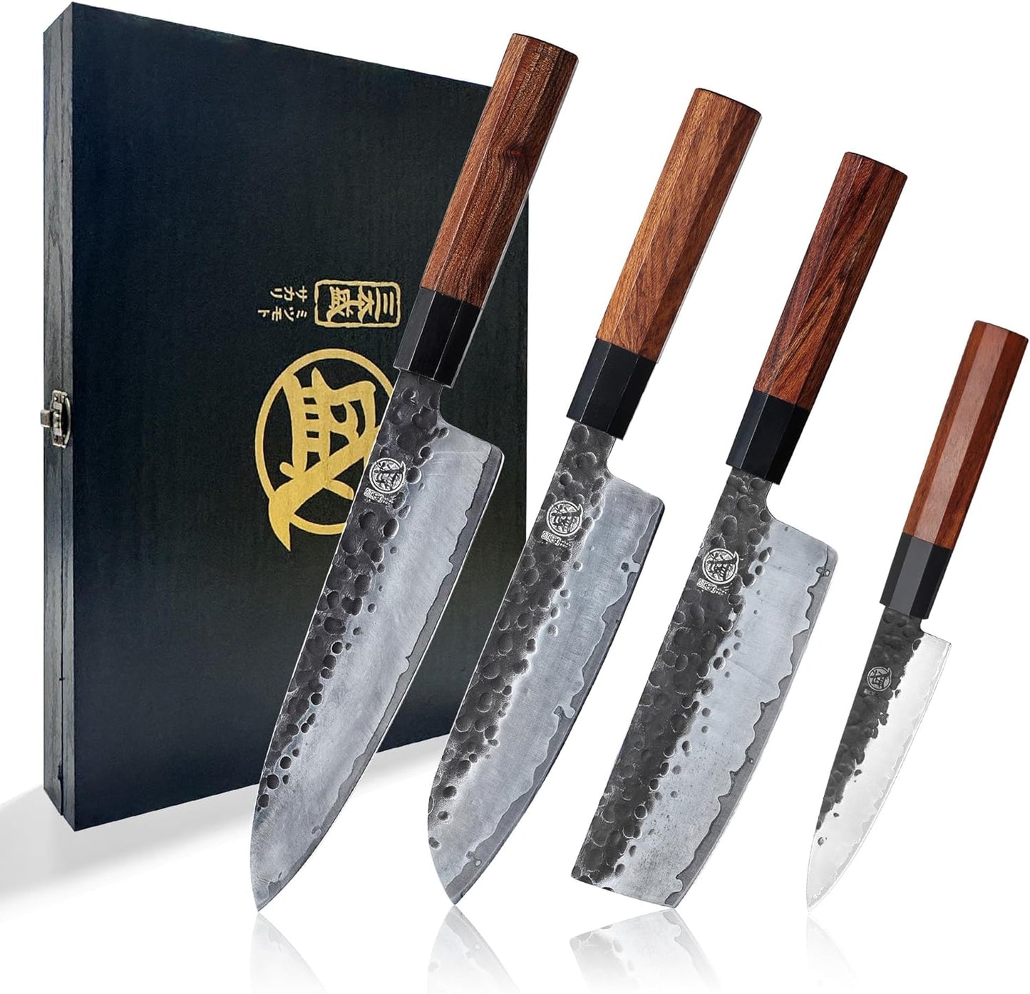 MITSUMOTO SAKARI Japanese Chef's Knife Set for Culinary Excellence