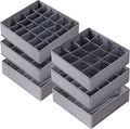 Drawer Organizer 90 Cell Cloth Dividers - Large Foldable Set