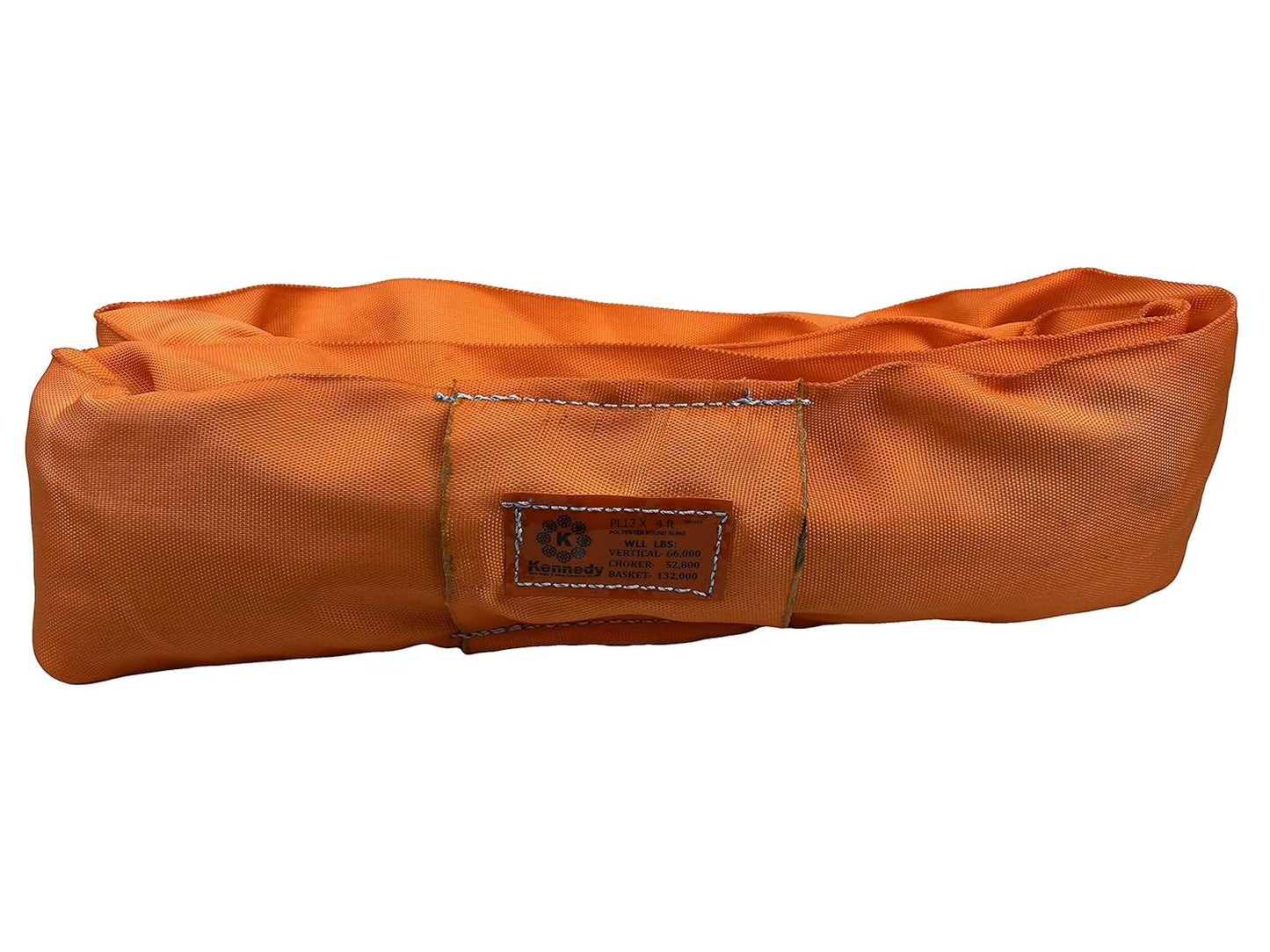 Power Lift PL12x6ft Orange Polyester Round Sling for Heavy Loads