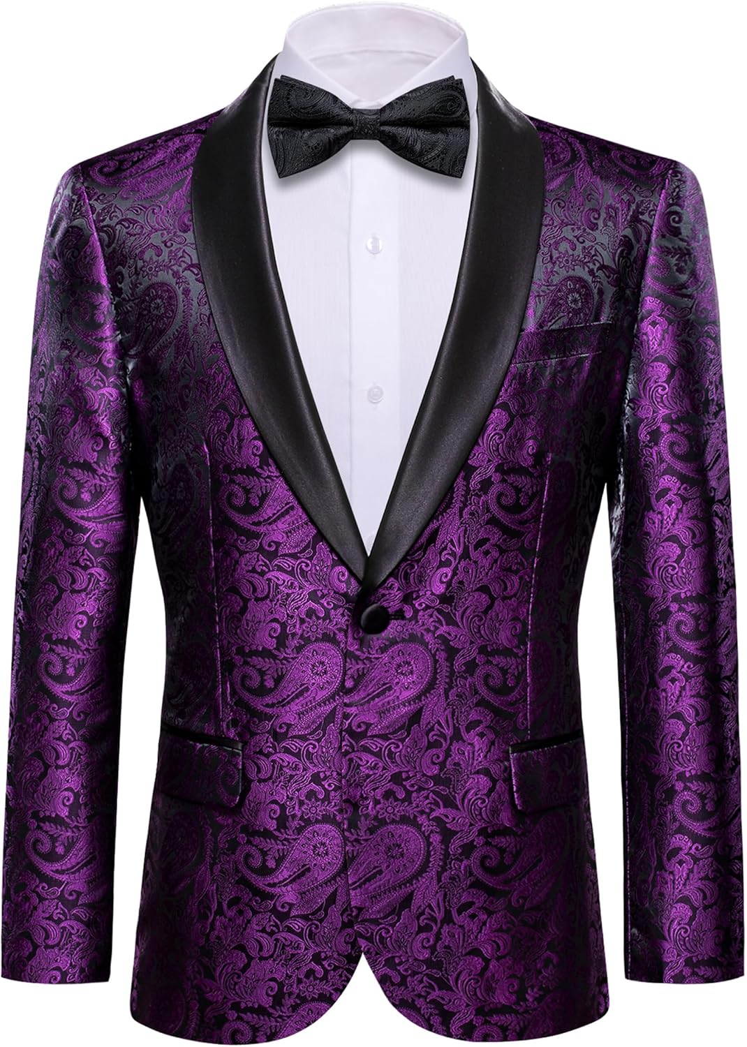 Barry.Wang Lightweight Sport Coat Blazer for Men - Stylish Tuxedo