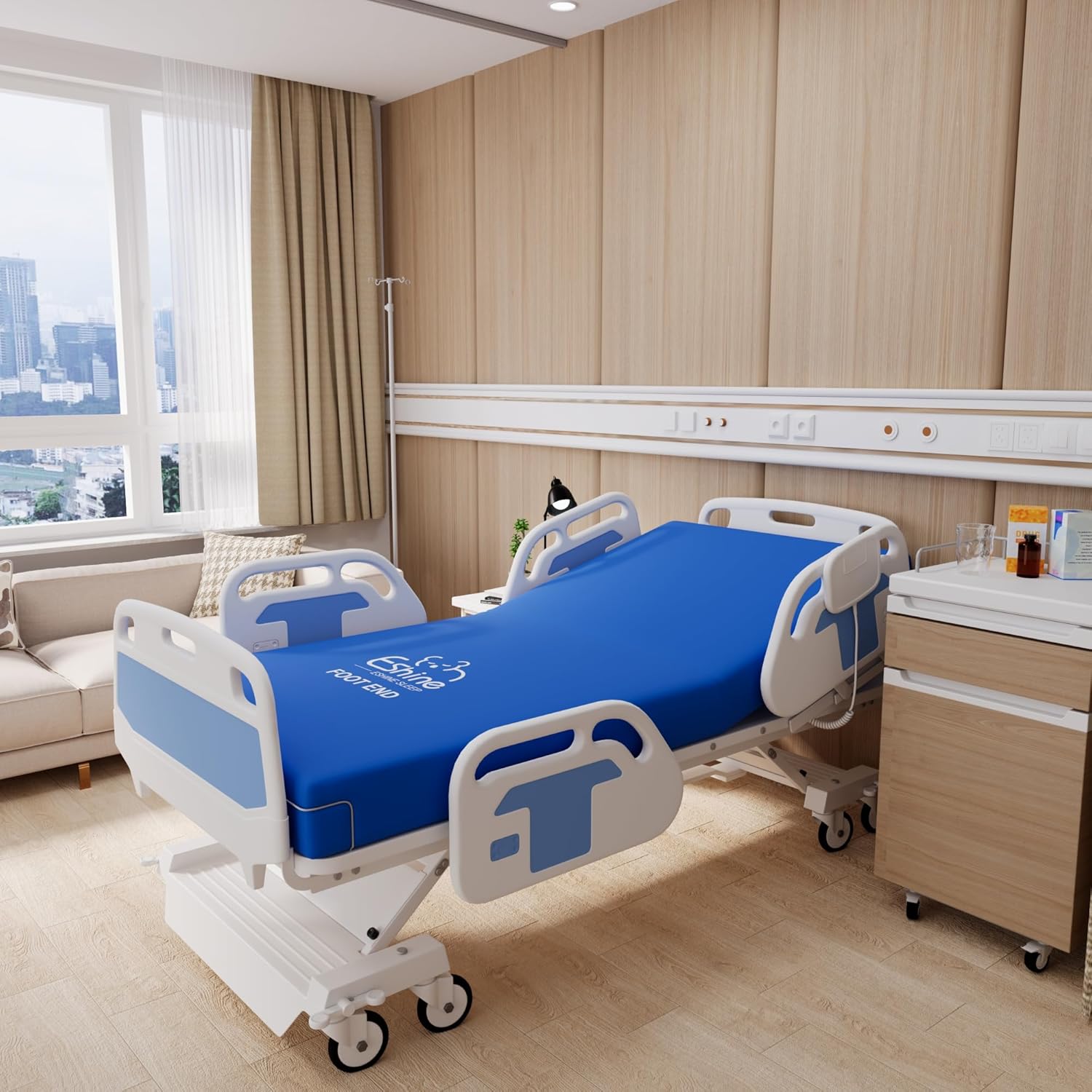 ESHINE Soft Hospital Bed Mattress for Back Pain Relief and Comfort