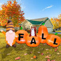 TURNMEON 7 ft Fall Pumpkin Inflatable Yard Decoration - LED Glow