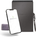 Rocketbook Flip Notebook: Reusable & Digital - Gray 6 x 8.8