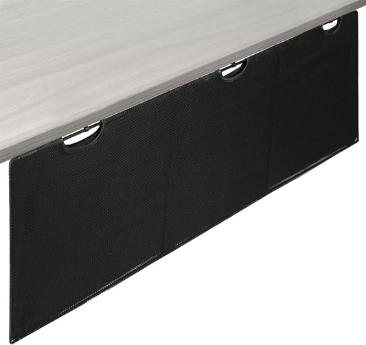 VIVO 60 inch Under Desk Privacy and Cable Management Organizer
