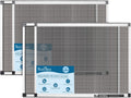 Expandable Window Screen 2 Pack Adjustable Replacement Screens - Fits