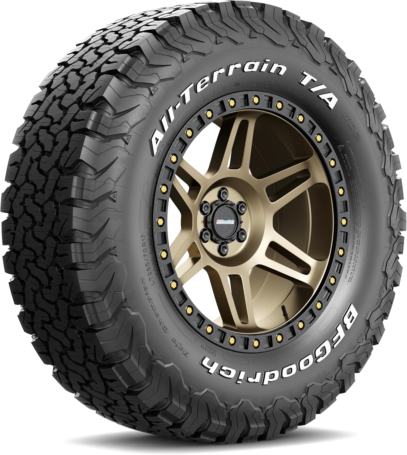 BFGoodrich All Terrain T/A KO2 Radial Tire for Light Trucks