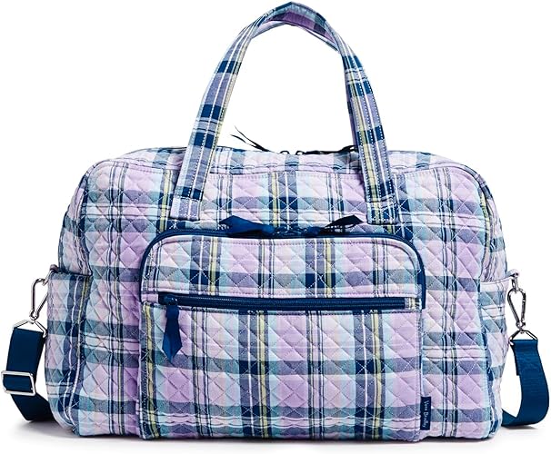 Vera Bradley Women's Weekender Travel Bag for Stylish Travel