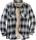 Legendary Whitetails Women's Sherpa Lined Flannel Shacket - Cozy