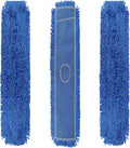 Commercial 48 Inch Dust Mop Head Replacements - Pack of 3