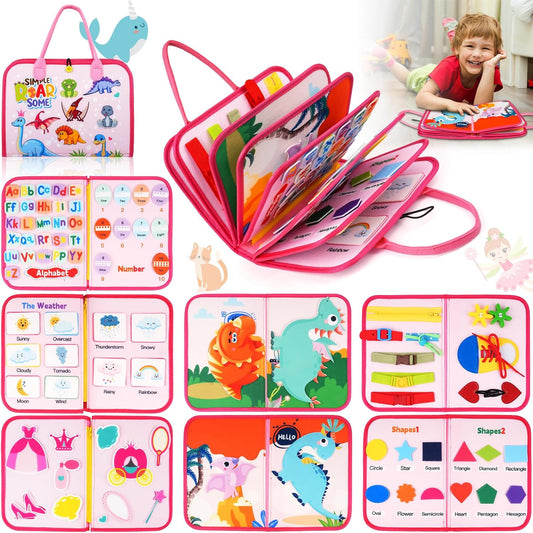Montessori Quiet Book - Educational Toy for Toddlers