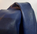 Navy Soft Faux Vegan Leather PU by NAT Leathers - 5 Yard Cut