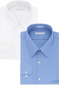 Van Heusen Men's Dress Shirt Regular Fit Poplin Solid - Classic Office