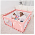 PandaEar Baby Playpen Large 50in x 50in Play Yard - Safe Toddler Space