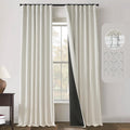 96 Cream Blackout Curtains - Noise Reducing & Stylish