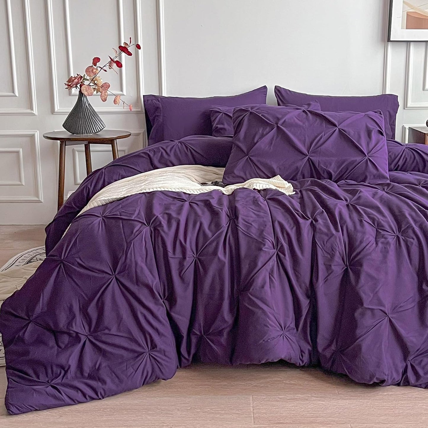 Maple&Stone California King Comforter Set for Elegant Bedrooms