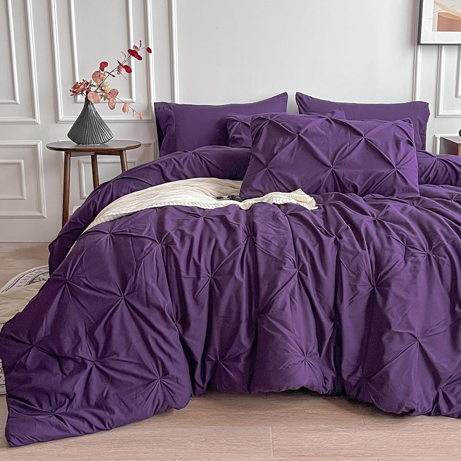 Maple&Stone California King Comforter Set for Elegant Bedrooms