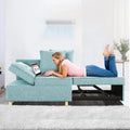 SEJOV Sleeper Sofa 4-in-1 Convertible Ottoman Couch Bed - Space-Saving
