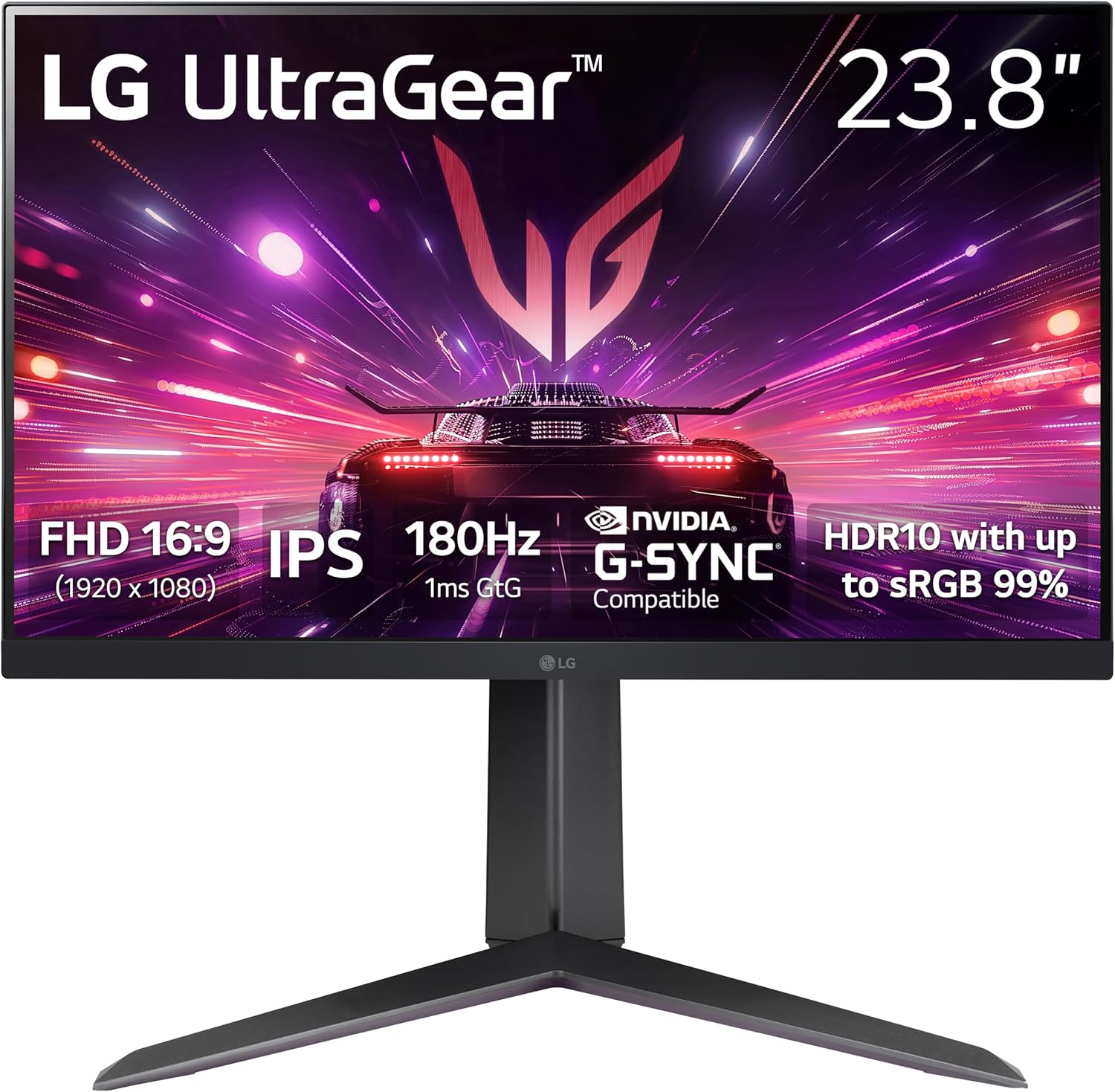 LG 24GS65F-B 24-inch Ultragear Gaming Monitor for Gamers