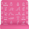 Kids Yoga Mat - Non-Slip Lightweight TPE Exercise Mat for Fun