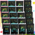 LCD Writing Board for Kids 8.5 in 20 Pack - Reusable Doodle Pads