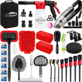 42Pcs Car Wash Cleaning Kit with Foam Gun Sprayer - Complete Detailing