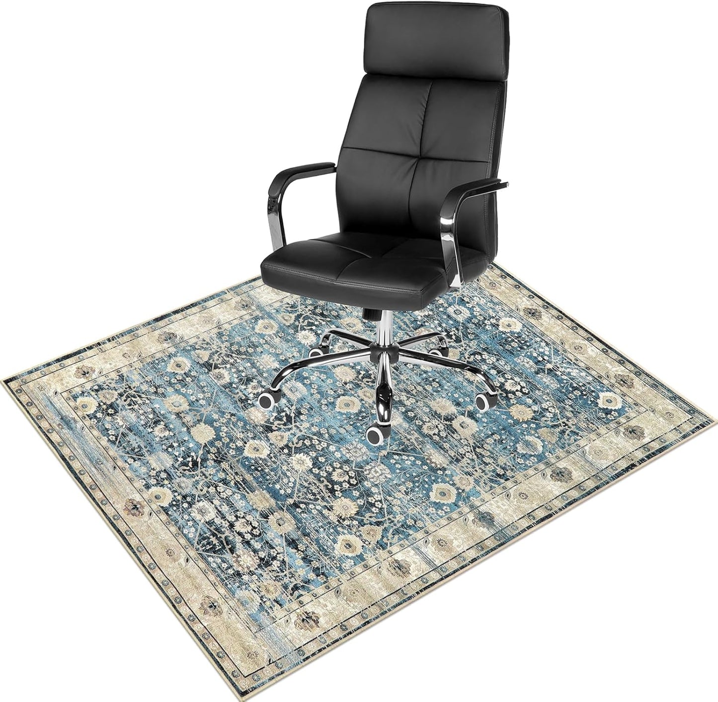 Anidaroel 48x60 Office Chair Mat - Protects Hardwood Floors