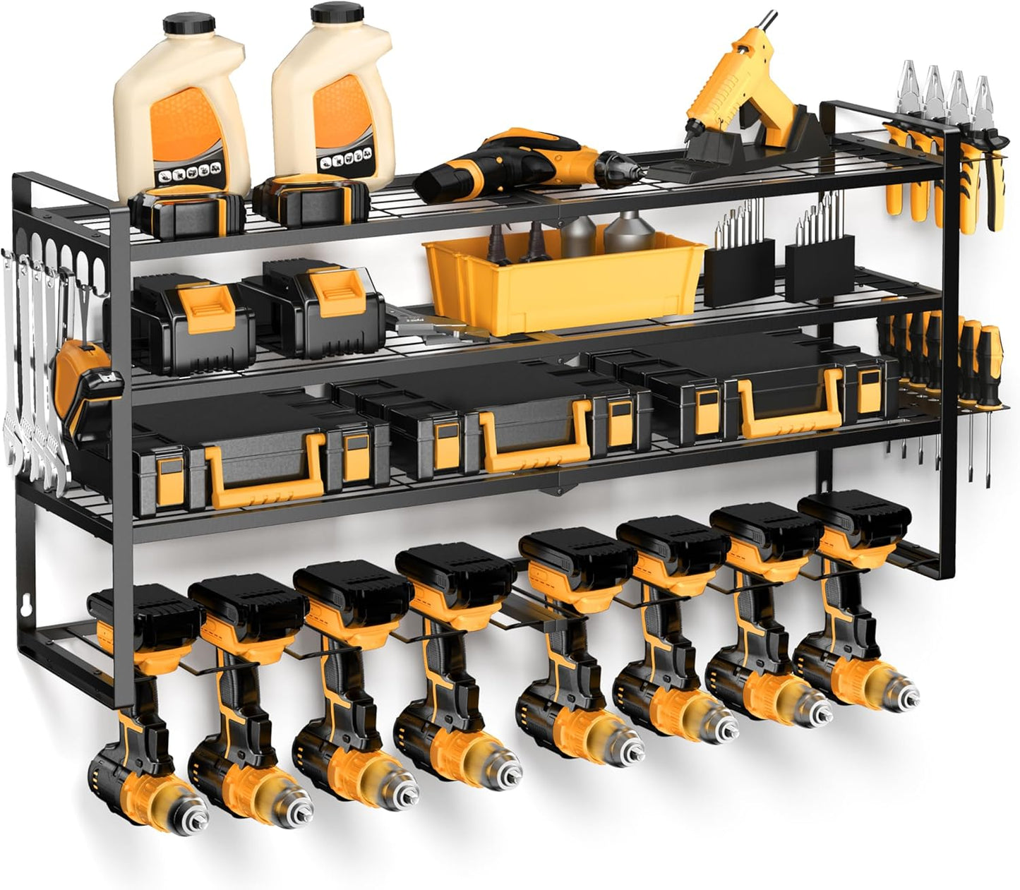 Maximize Space with 32 Power Tool Organizer by Famyards