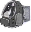 Cat Backpack Carrier for Large Cats with Expandable Bubble Window
