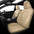 FREESOO 1:1 Custom Fit Beige Seat Covers for Toyota Camry 2018-2024