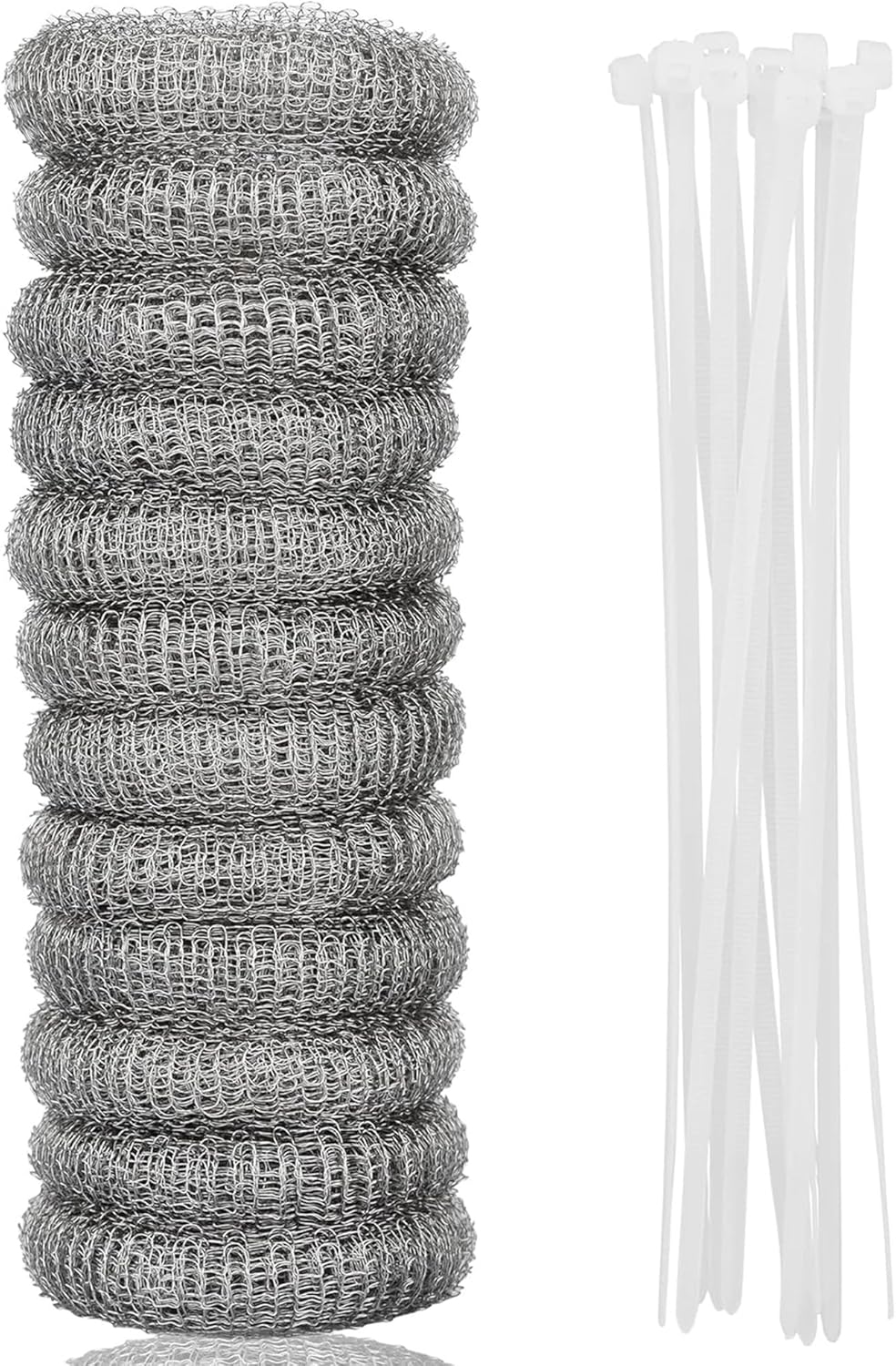 Effortlessly Keep Drains Clear: 12 PCS Stainless Steel Lint Traps
