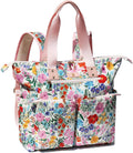 Diaper Tote Bag Totepack Backpack 2 in 1 - Spacious, Organized Carry