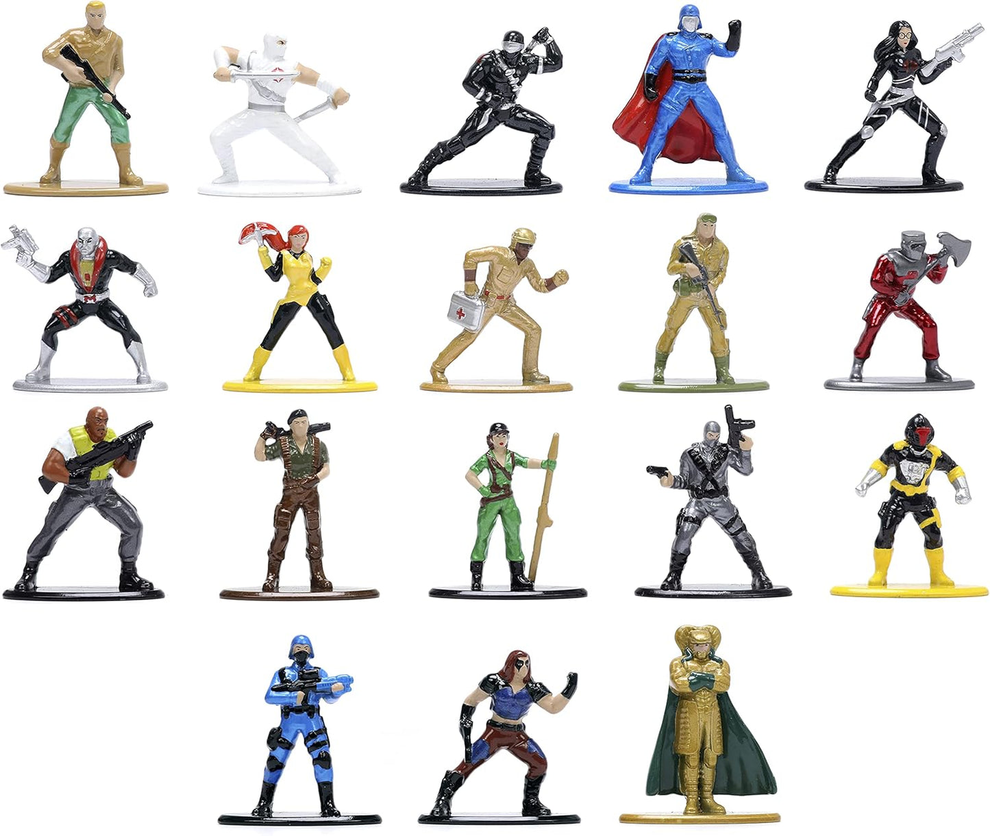 G.I. Joe 1.65 18-Pack Die-cast Figures - Ultimate Action Heroes!