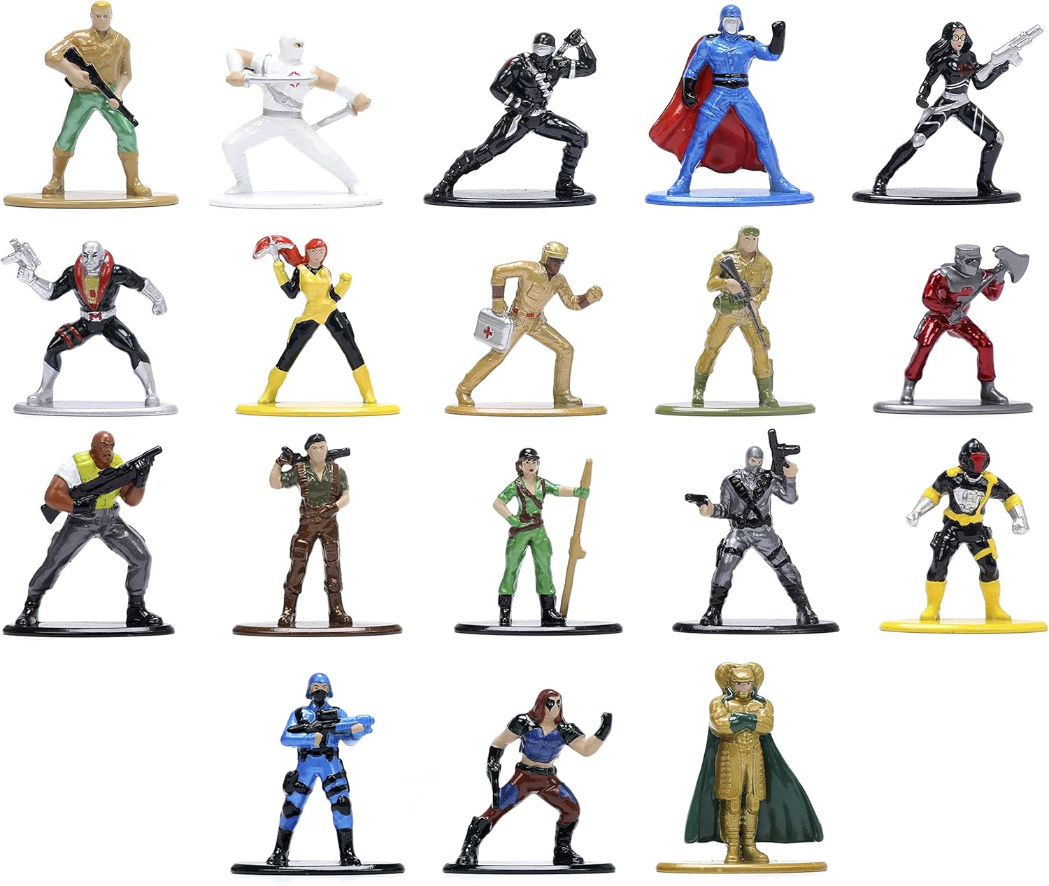 G.I. Joe 1.65 18-Pack Die-cast Figures - Ultimate Action Heroes!