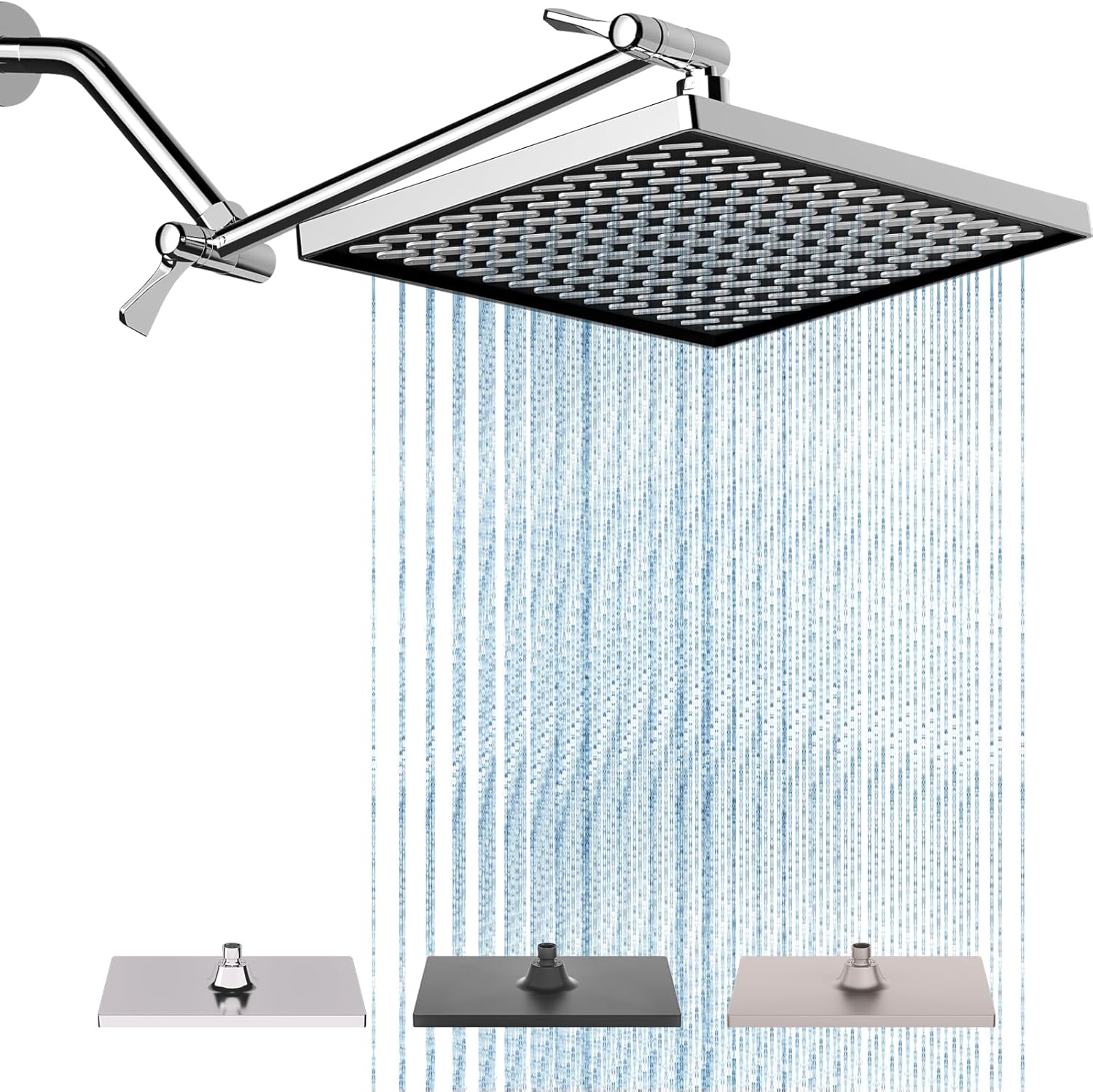 Cobbe Rainfall Shower Head 11.8 Inch for Luxurious Experience