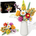 Flowers Bouquet Building Set 1070PCS Wildflower Botanical Collection