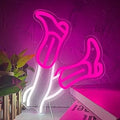 Dracey Cowboy Boots Neon Sign Pink Cowgirl Boots LED Light - Romantic
