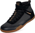 Hsyooes Men's Athletic Wrestling Shoes for Boxing and Workout Support