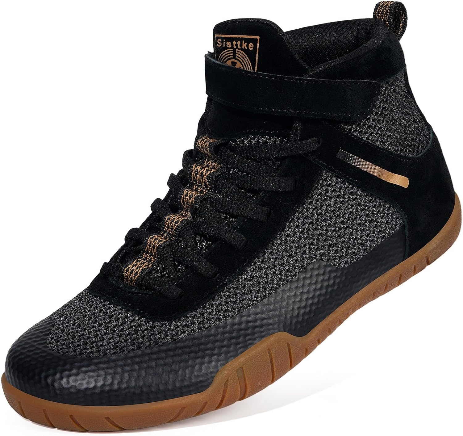 Hsyooes Mens Wrestling Shoes for Boxing and Fitness Training